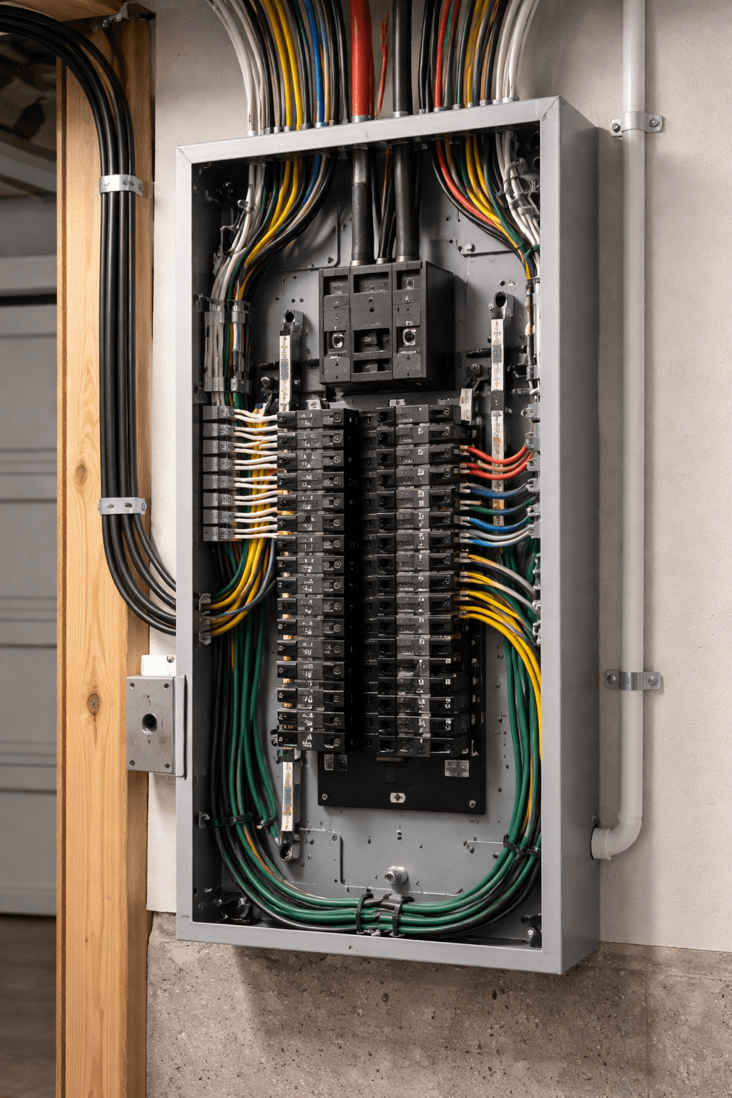 Electrical panel upgrade by Ceon Electric