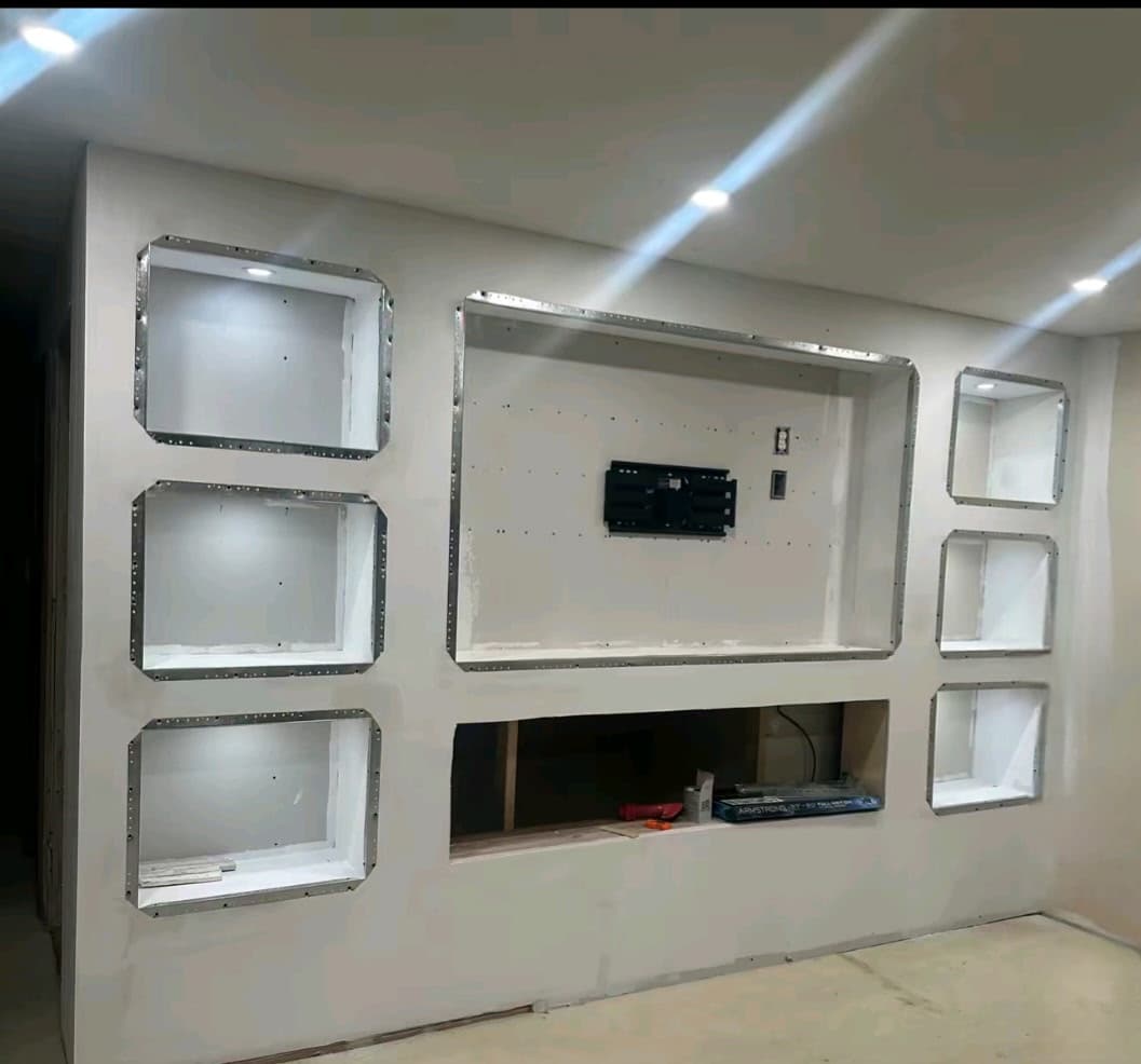 Entertainment Wall Rough-In